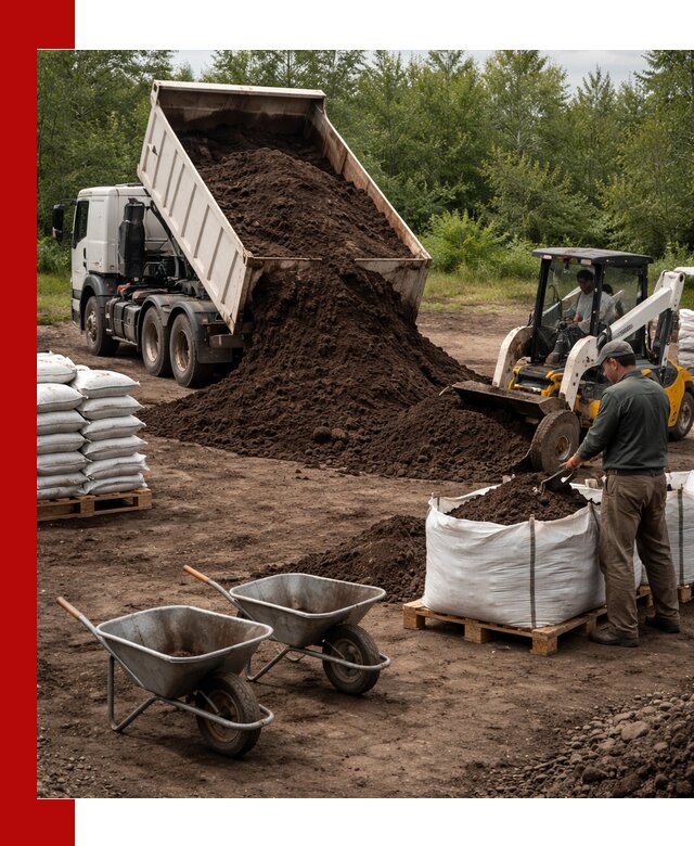 Доставка и продажа торфогрунта в Бугульме оптом и в розницу