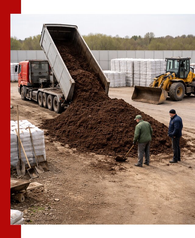 Доставка торфяных смесей оптом и в розницу в Бугульме