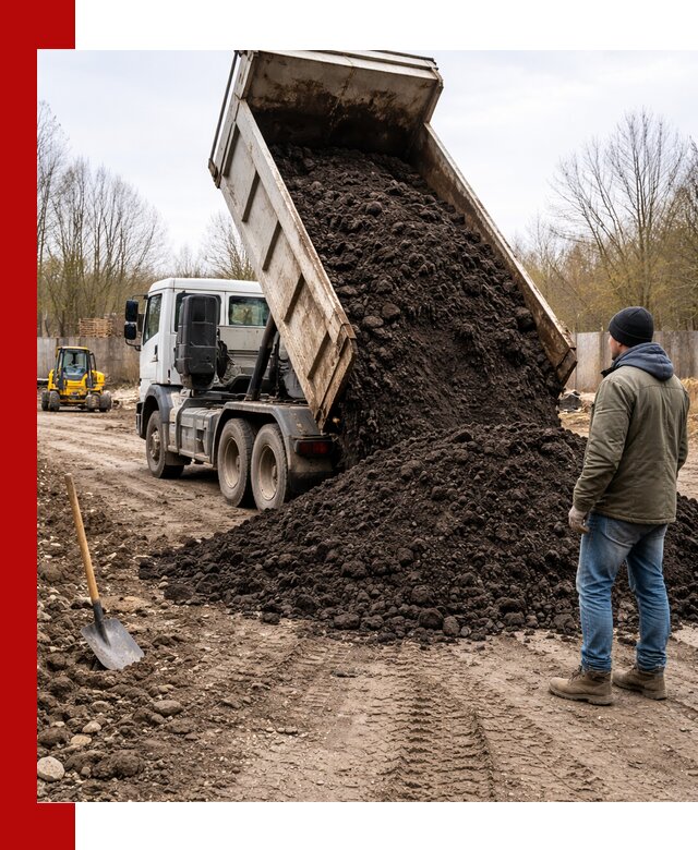 Доставка чернозема навалом в Бугульме быстро и выгодно
