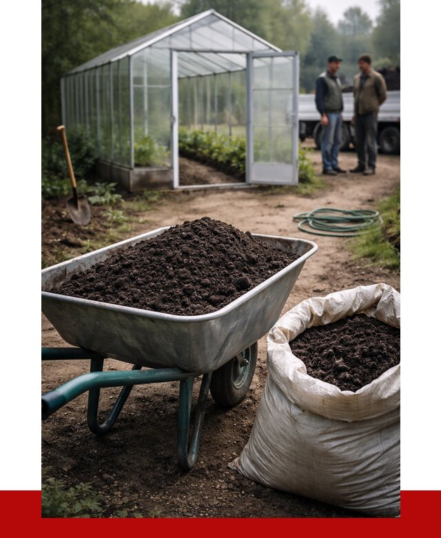 Чернозем для теплицы в Бугульме с доставкой от 1516 р. | ПРОНЕРУДБгл