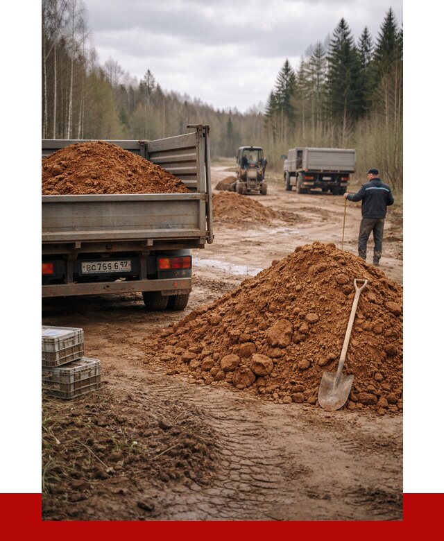 Глина и суглинки в Бугульме от 4549 р. за куб | ПРОНЕРУДБгл