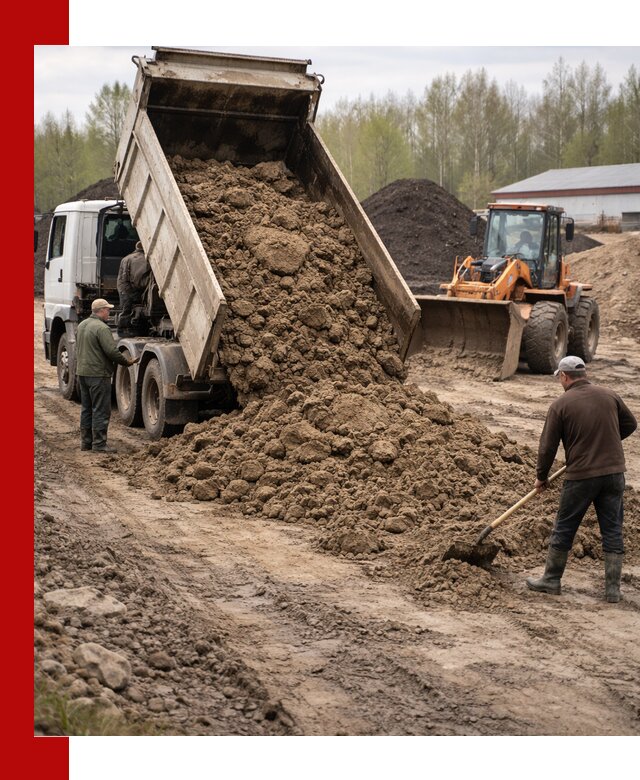 Доставка глин и суглинков в Бугульме оптом и вкрай