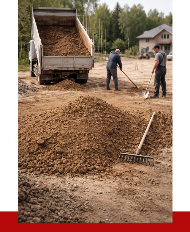 Суглинок для планировки в Бугульме с доставкой от 4245 р. | ПРОНЕРУДБгл