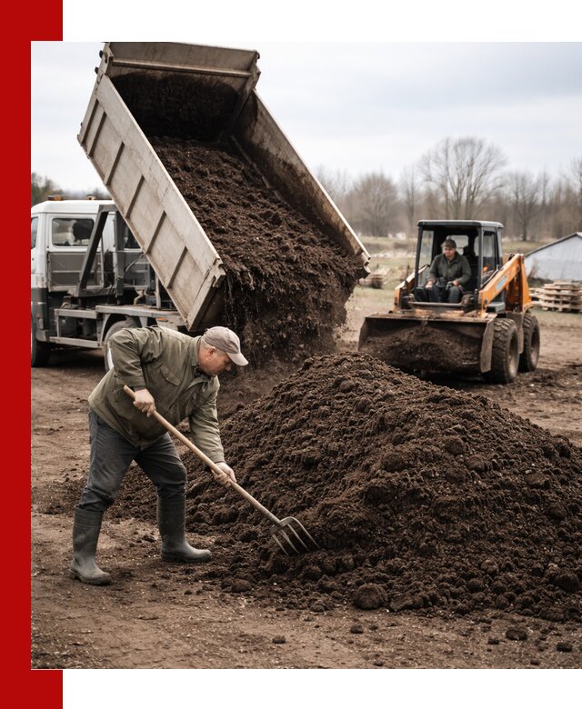 Доставка и продажа перегноя в Бугульме быстро и дешево