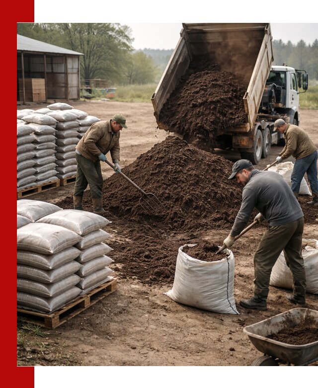 Доставка компоста оптом и в розницу в Бугульме