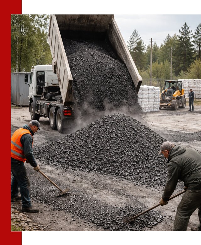 Доставка и продажа асфальтного гранулята в Бугульме