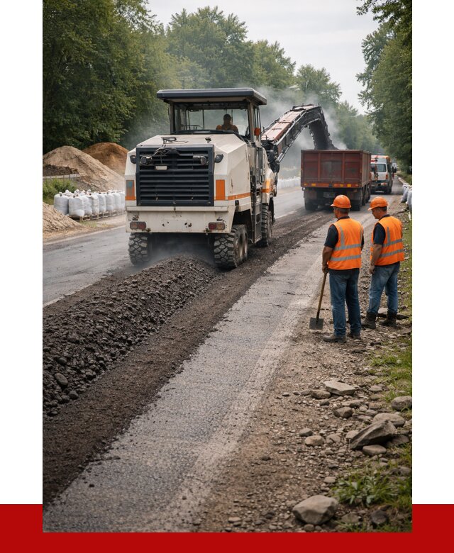 Фрезерованный асфальт в Бугульме от 2224 р./куб. | ПРОНЕРУДБгл