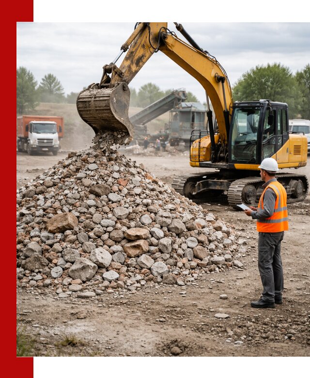 Доставка и вывоз строительного боя в Бугульме