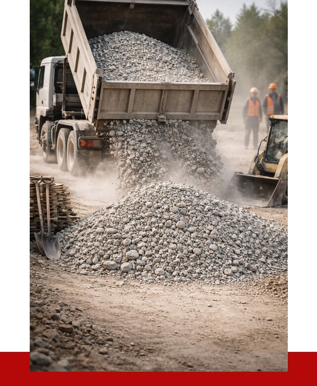 Купить дробленый бетон в Бугульме от 1718 р./куб | ПРОНЕРУДБгл