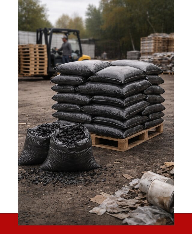 Купить уголь в мешках с доставкой в Бугульме от 7581 р. | ПРОНЕРУДБгл