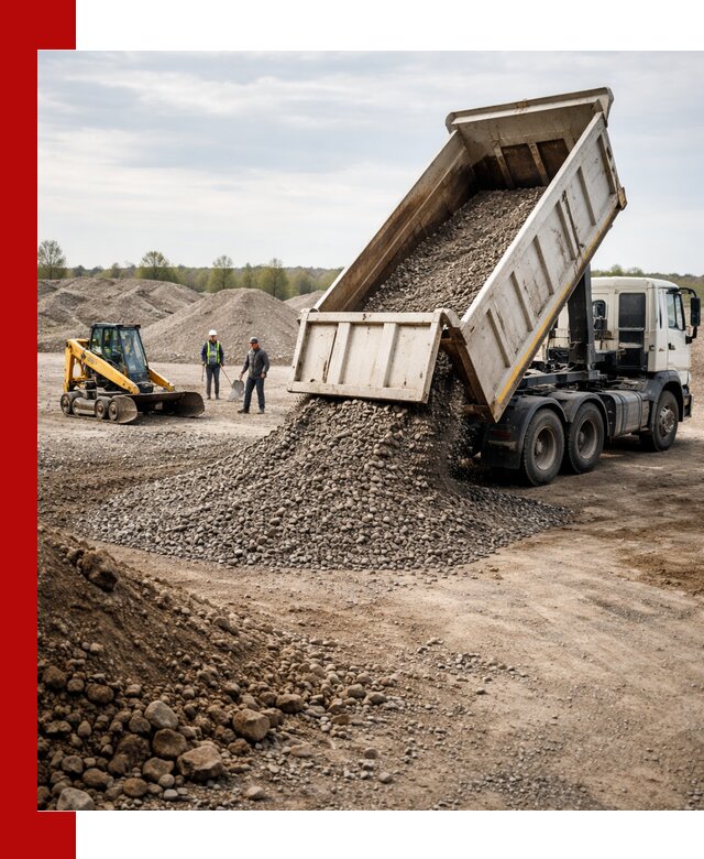 Доставка самосвалом 25 м³ в Бугульме быстро и надежно