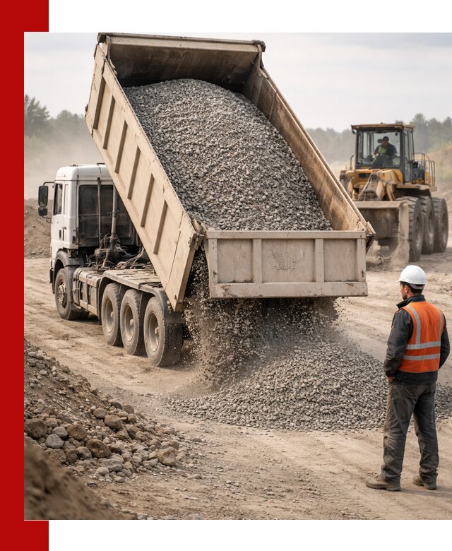 Доставка самосвалом 40 кубов цемента и сыпучих в Бугульме