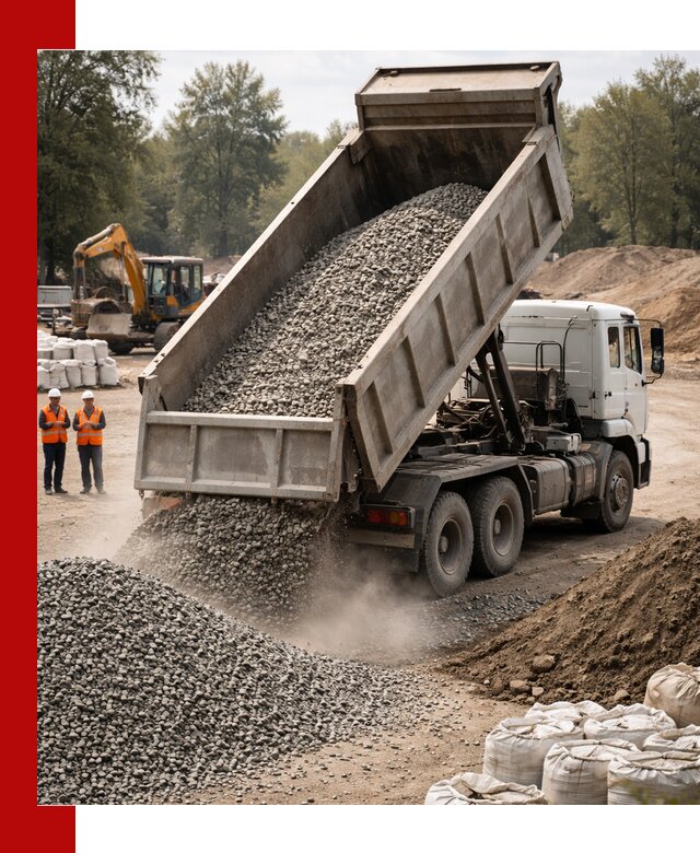 Аренда самосвала в Бугульме для доставки сыпучих и нерудных материалов