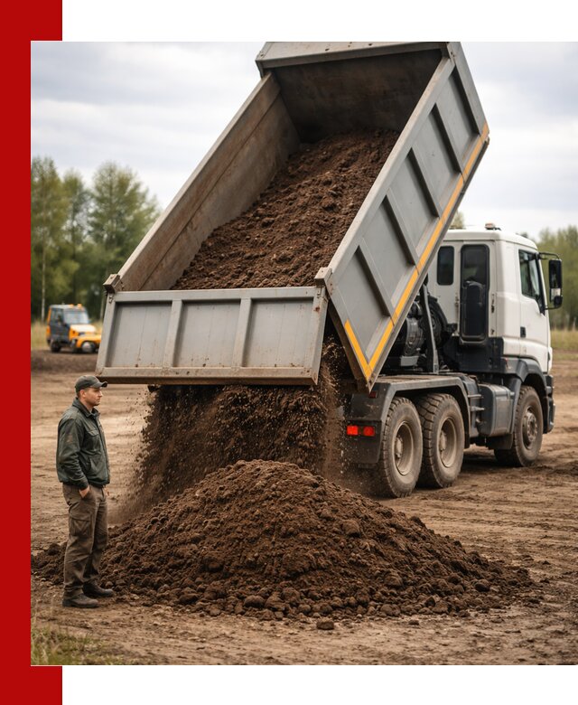 Аренда самосвала с водителем в Бугульме для сыпучих грузов и навоза