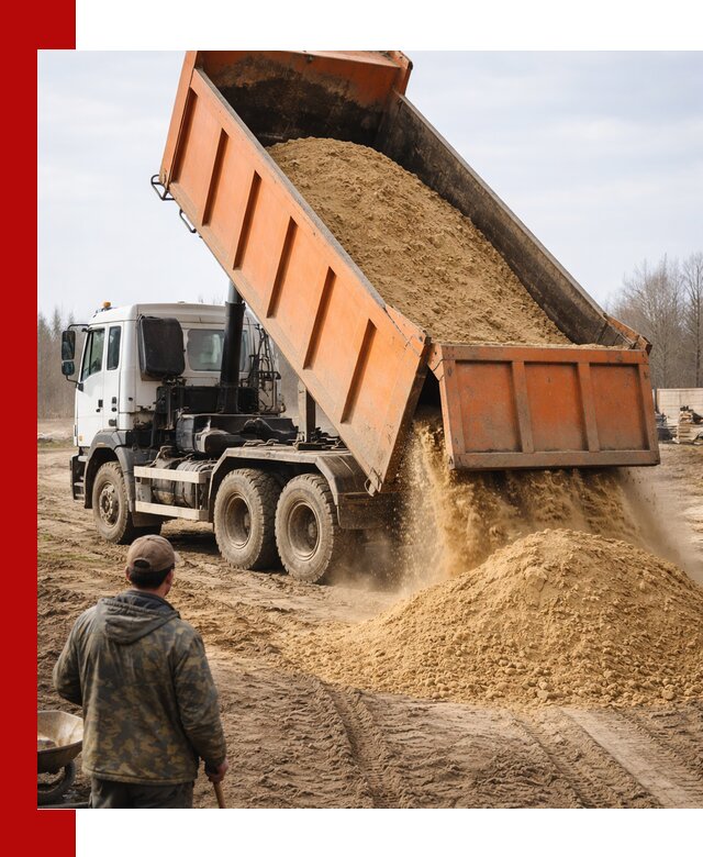 Аренда самосвала 20 тонн для перевозки грузов в Бугульме
