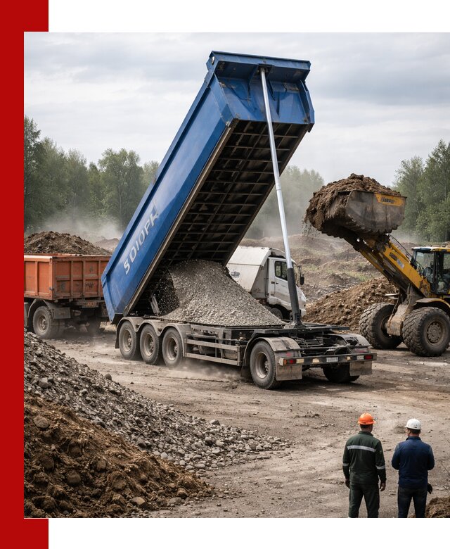 Аренда тонар 40 тонн в Бугульме с доставкой материалов