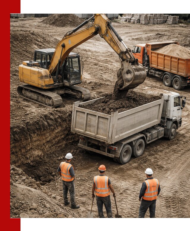 Разработка грунта для строительства и благоустройства в Бугульме