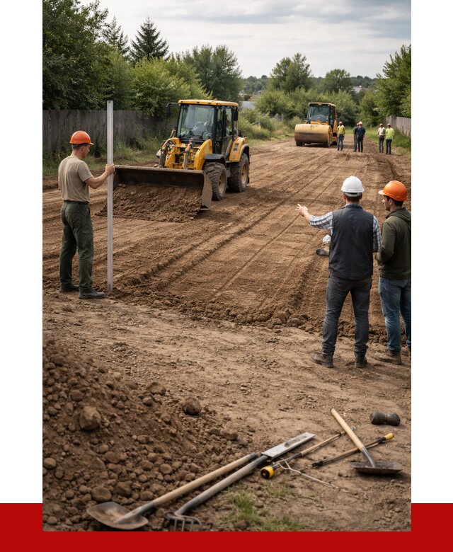 Планировка участка грунтом в Бугульме от 4549 р ПРОНЕРУДБгл