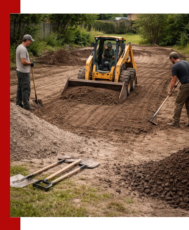 Планировка участка грунтом с вывозом и доставкой в Бугульме